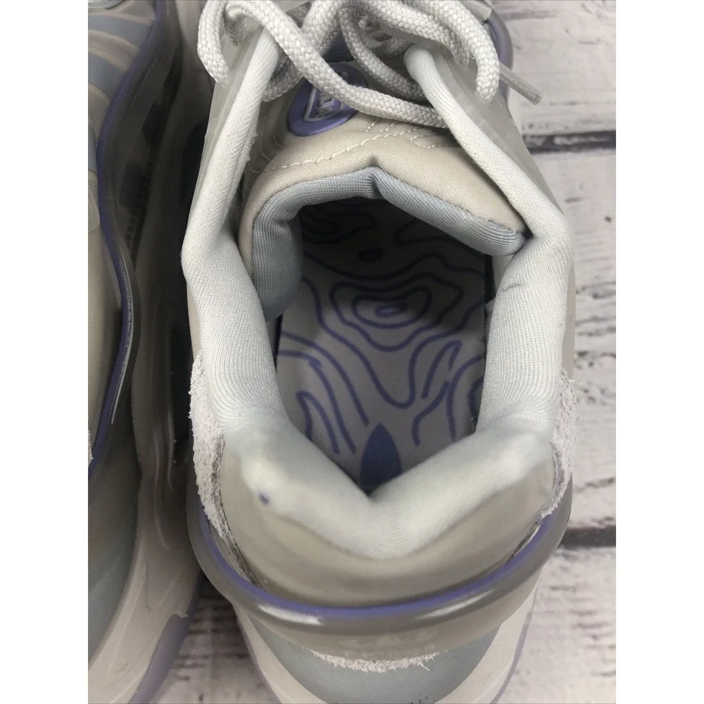 Adidas Men's ZX 22 Boost Sneakers, Gray/light Gray/purple Size 8 Medium Clean